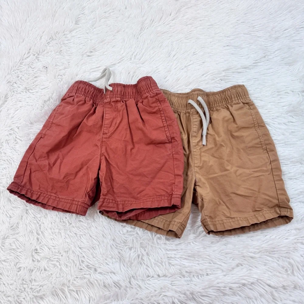 Old Navy Kids' Casual Shorts Set - Red and‎ Tan